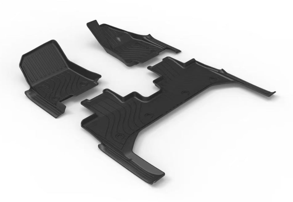 BYD Shark 6 TPE Interior Rubber Floor Mat Set - Black