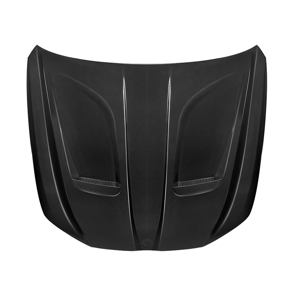 BMW M5 (G90) SOOQOO Full Replacement Bonnet Hood - Dry Carbon