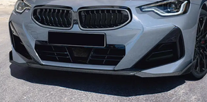 BMW 2 Series (G42) M Performance Front Spoiler Lip - Carbon (3pc)