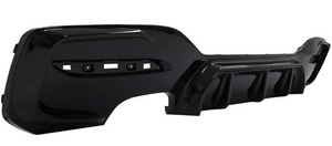 BMW 1 Series (F20) LCI MP Style Single Outlet Rear Bumper Diffuser - Gloss Black