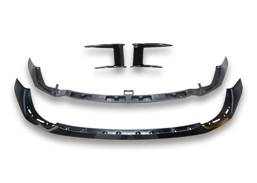 BMW 1 Series (F40) M Performance Front Spoiler & Canard Set - Gloss Black