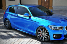 Load image into Gallery viewer, BMW 1 Series (F40) M Performance Style Side Skirt Extension Set - Gloss Black