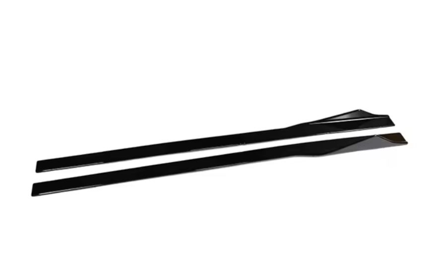 BMW 2 Series (F22) MTC Style Side Skirt Extension Set - Gloss Black