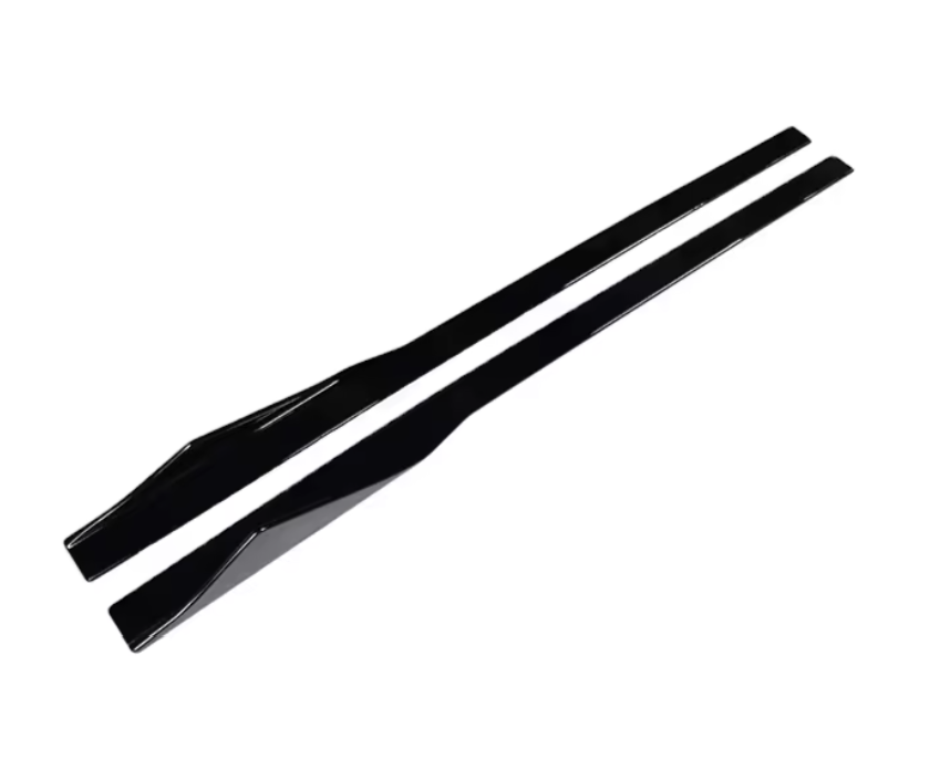 BMW 2 Series (F22) MTC Style Side Skirt Extension Set - Gloss Black