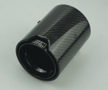 Load image into Gallery viewer, BMW M235/M240 (F22) M Performance Black Stainless Steel Exhaust Tip - Carbon