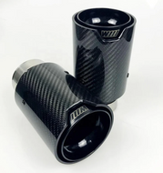 BMW M235/M240 (F22) M Performance Black Stainless Steel Exhaust Tip - Carbon