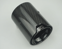 Load image into Gallery viewer, BMW M335/M340 (F30) M Performance Black Stainless Steel Exhaust Tip - Carbon