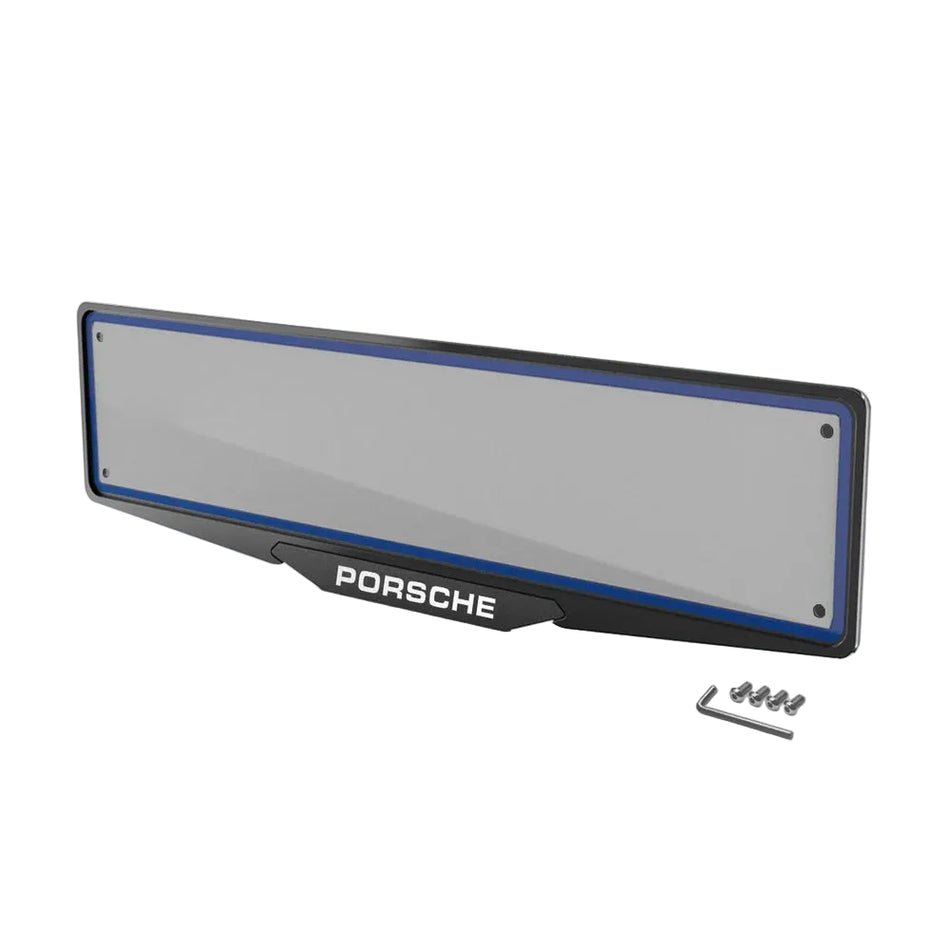 Premium PORSCHE Custom Number Plate + Disc Holder (3pc Bundle)