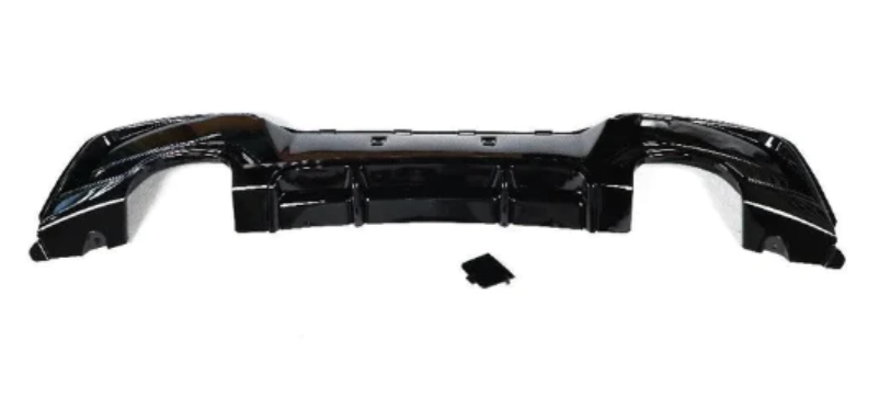 BMW 1 Series (F20) Pre-LCI MP Style Rear Bumper Diffuser - Gloss Black