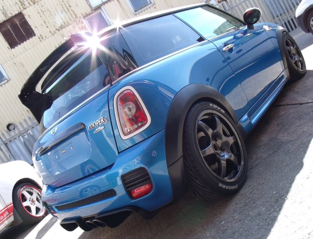 Mini Cooper R-Series (R56) JCW GP2 Style Rear Roof Spoiler - Carbon ...