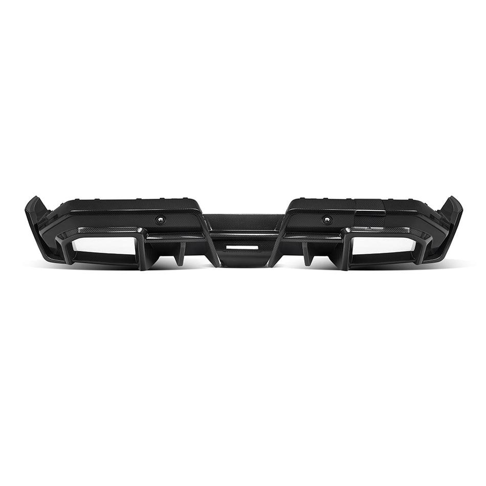 BMW M5 (G90) SOOQOO Rear Bumper Diffuser - Dry Carbon