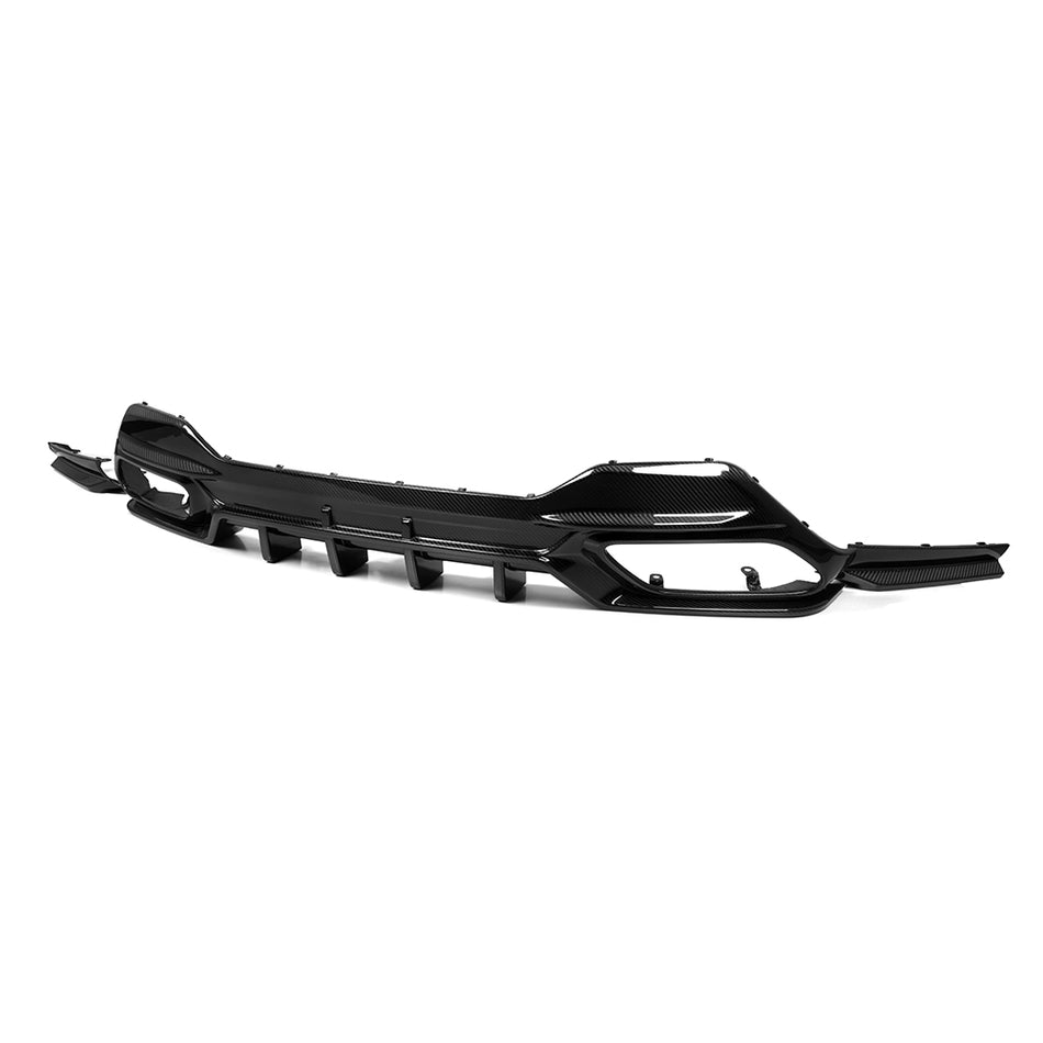 BMW 8 Series (G14/G15) SOOQOO Rear Bumper Diffuser - Dry Carbon