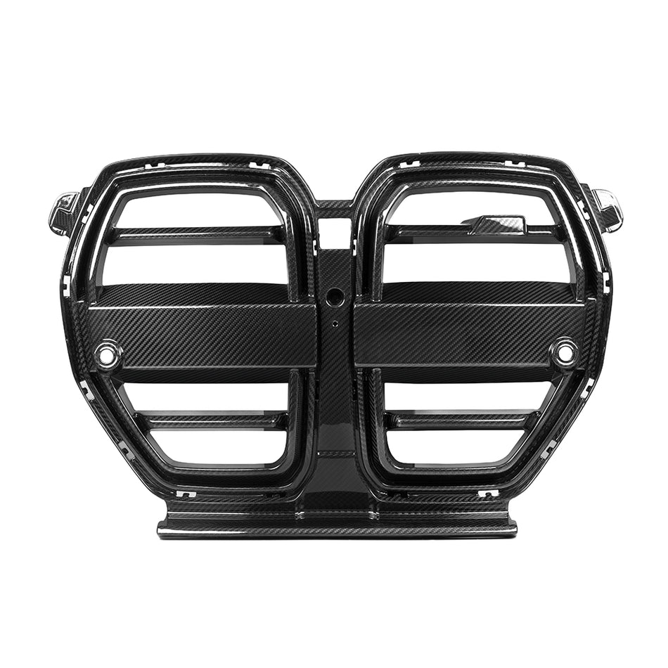 BMW M4 (G82) SOOQOO V-Style Front Bumper Grille - Carbon