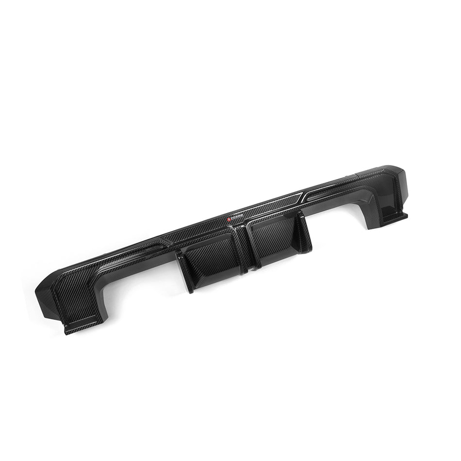 BMW M3 (G80) SOOQOO Rear Bumper Diffuser - Carbon