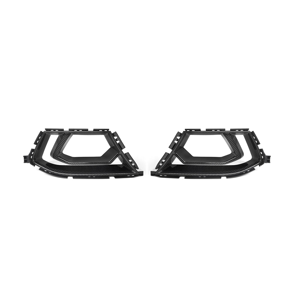 BMW M4 (G82) SOOQOO Front Bumper Air Duct Set - Carbon