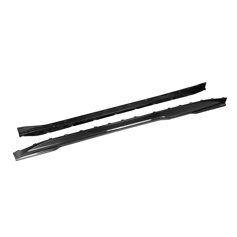 BMW M4 (G82) SOOQOO Side Skirt Extension Set - Carbon