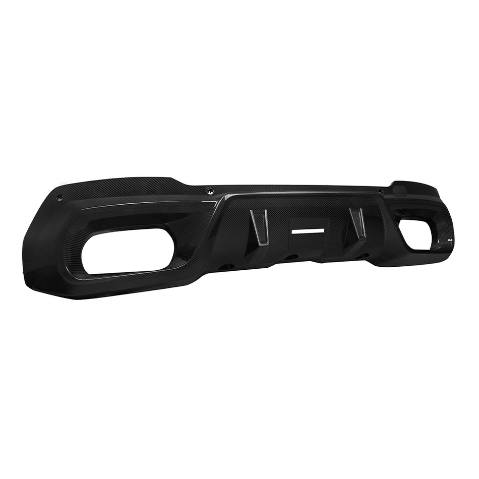 BMW X3 (G45) SOOQOO Rear Bumper Diffuser Set - Dry Carbon