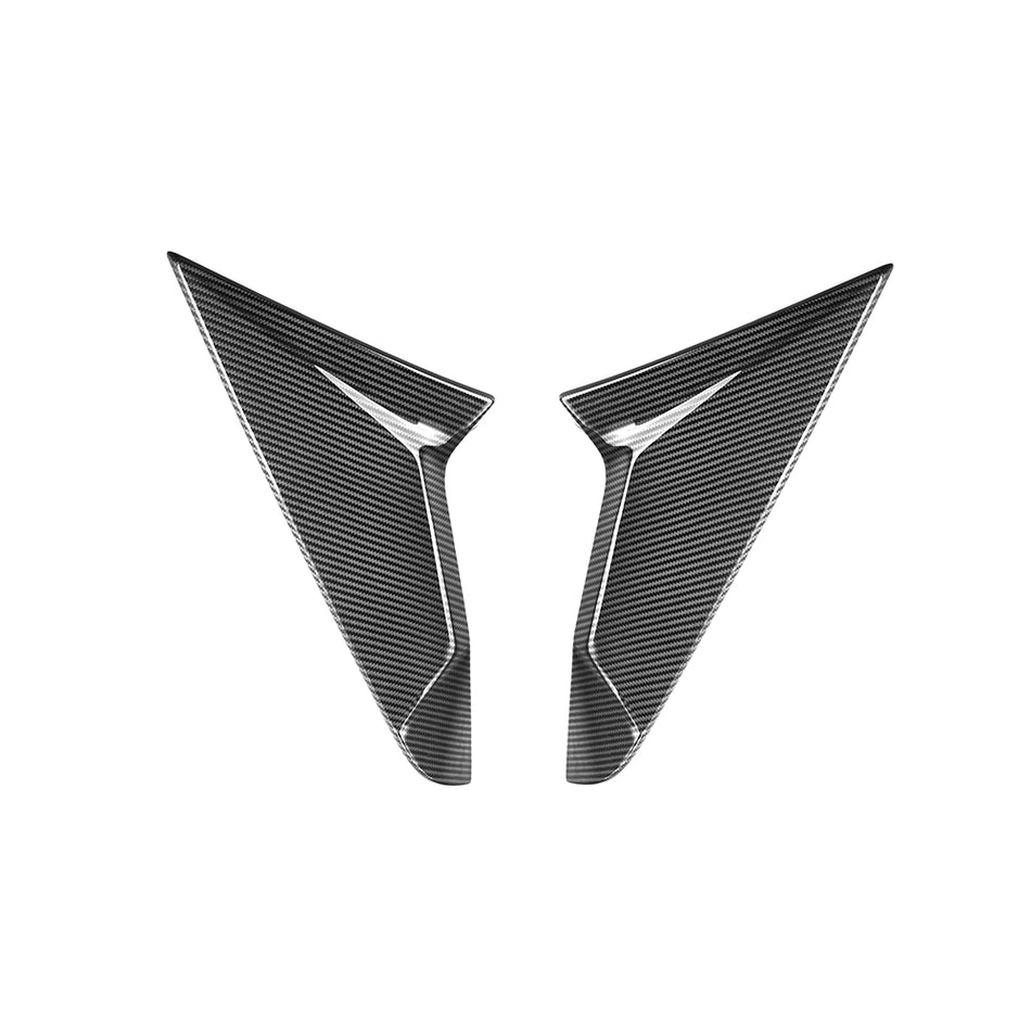 BMW X3 (G45) SOOQOO Rear Roof Windscreen Side Vents - Dry Carbon