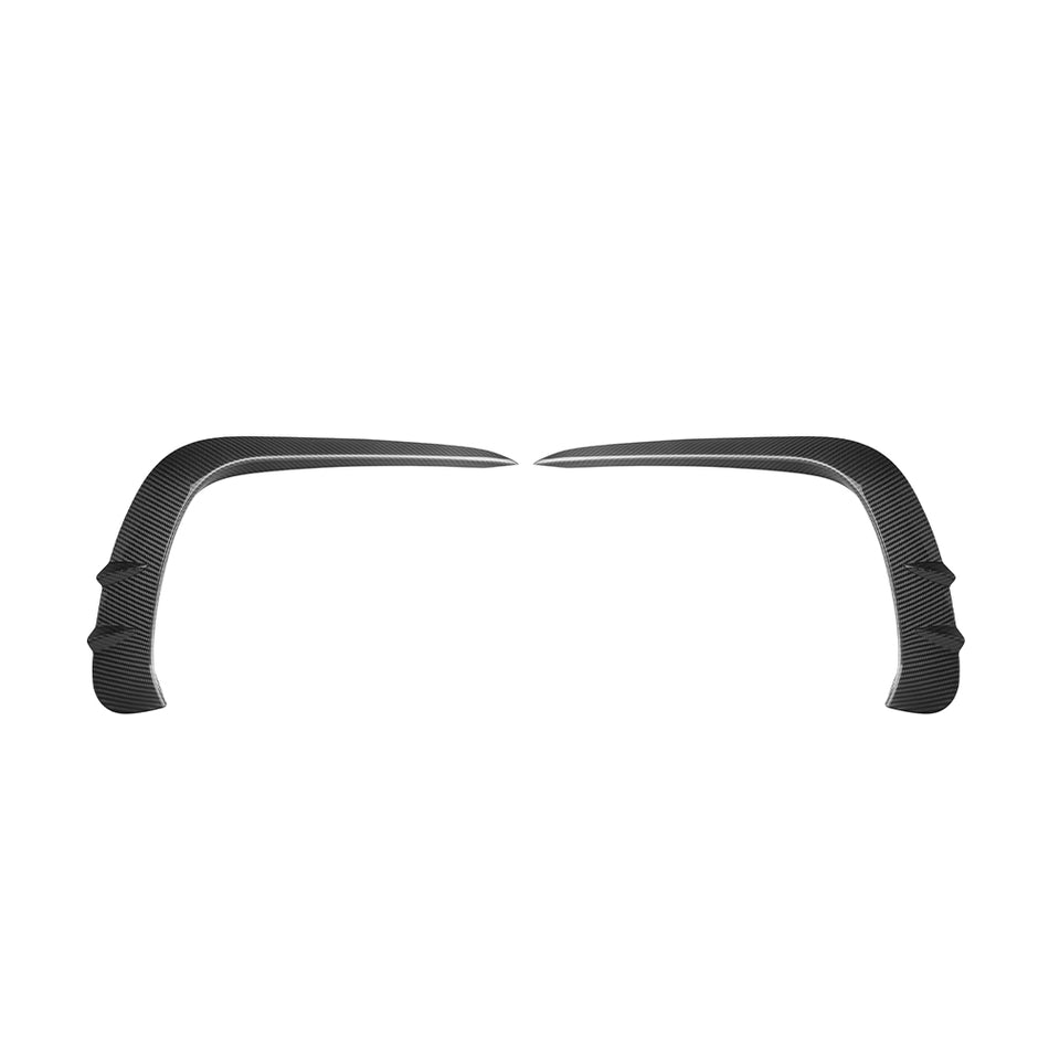 Mercedes CLE53 AMG (C236) SOOQOO Front Bumper Canard Set (2pcs) - Dry Carbon