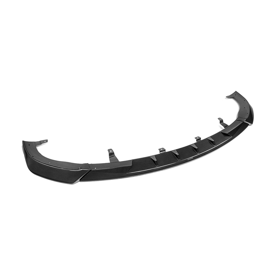 Mercedes CLE53 AMG (C236) SOOQOO Front Bumper Spoiler Lip (3pc) - Dry Carbon