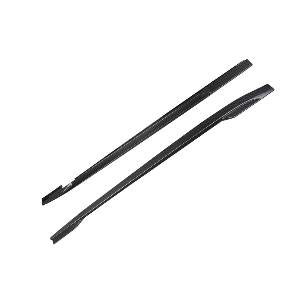 Mercedes CLE53 AMG (C236) SOOQOO Side Skirt Extension Set  - Dry Carbon