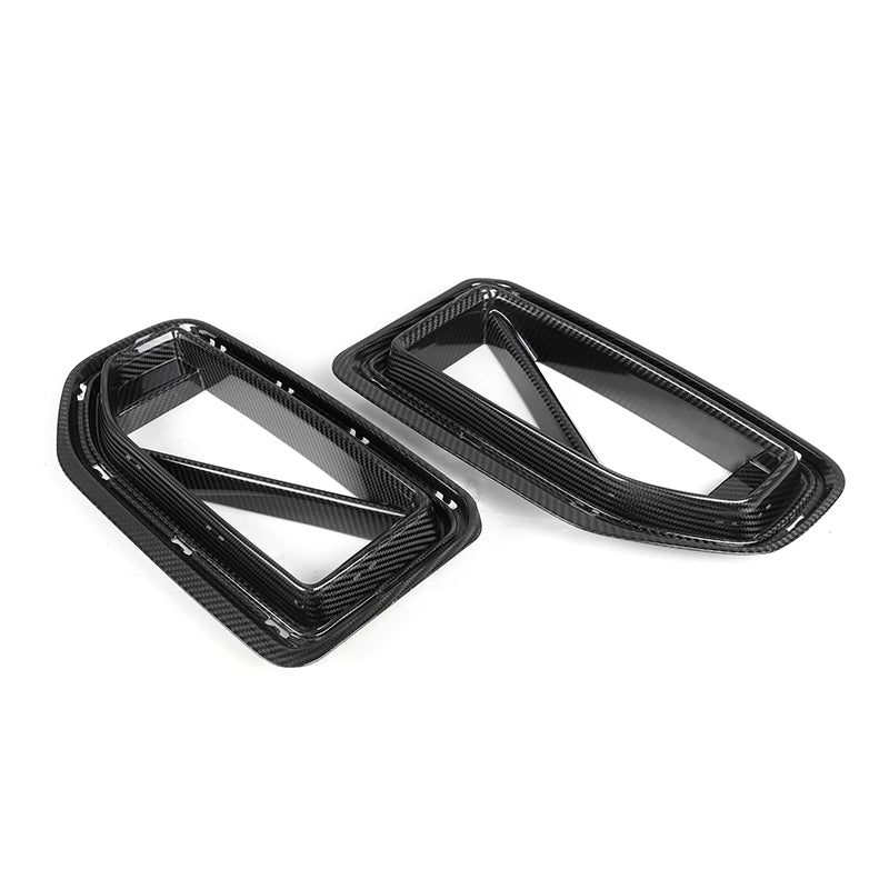 BMW M2 (G87) SQ Style Front Bumper Main Grille Set - Dry Carbon
