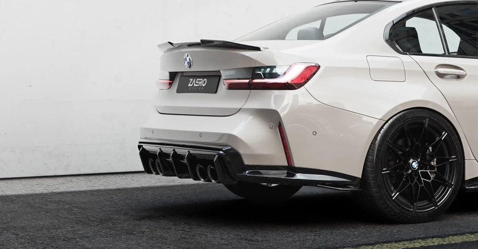 BMW M3 (G80) ZAERO Design EVO-S Rear Boot Spoiler - Gloss Black