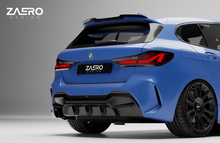 Load image into Gallery viewer, BMW 1 Series (F40) Zaero Design EVO-1 Rear Bumper Diffuser - Gloss Black