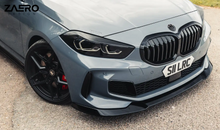 Load image into Gallery viewer, BMW 1 Series (F40) Zaero Design EVO-1 Front Spoiler Lip - Gloss Black