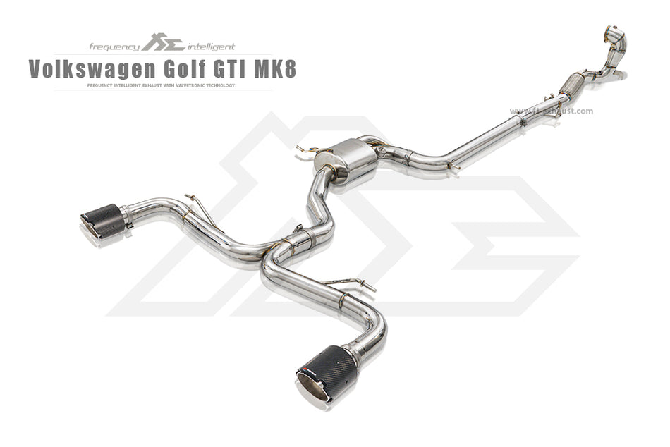 VW Golf 8 GTI (MK8) Fi Exhaust System (OPF)
