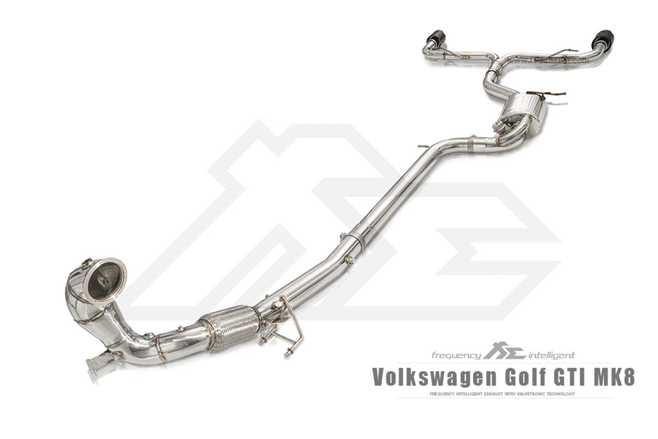 VW Golf 8 GTI (MK8) Fi Exhaust System (OPF)