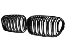 Load image into Gallery viewer, BMW 1 Series (F20 LCI) M Style Double Slat Grille - Gloss Black