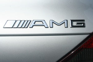 Mercedes-Benz A-Class (W176) AMG Boot Badge - Chrome Silver