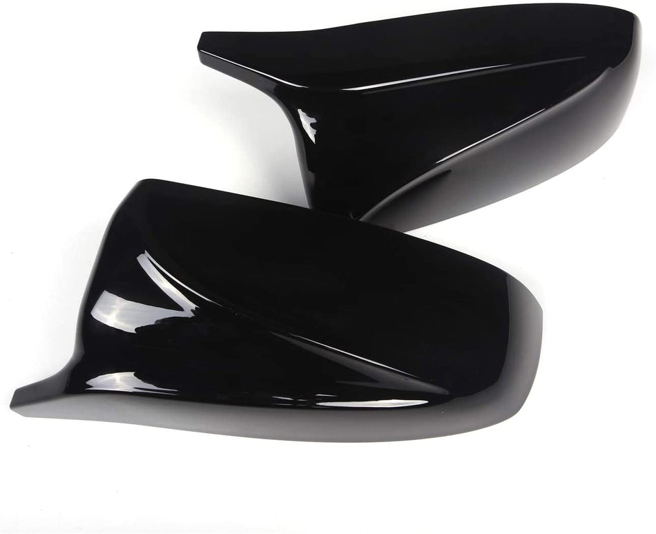 BMW X5 (E70) / X6 (E71) M Style Mirror Covers - Gloss Black or Carbon Fiber Available