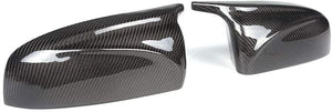 BMW X5 (E70) / X6 (E71) M Style Mirror Covers - Gloss Black or Carbon Fiber Available