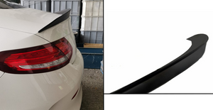 Mercedes C-Class Coupe (C205) Brabus Style Rear Boot Spoiler - Gloss Black