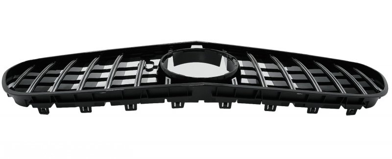Mercedes S-Class Coupe (W217) Panamericana GT Style Front Bumper Grille - Chrome