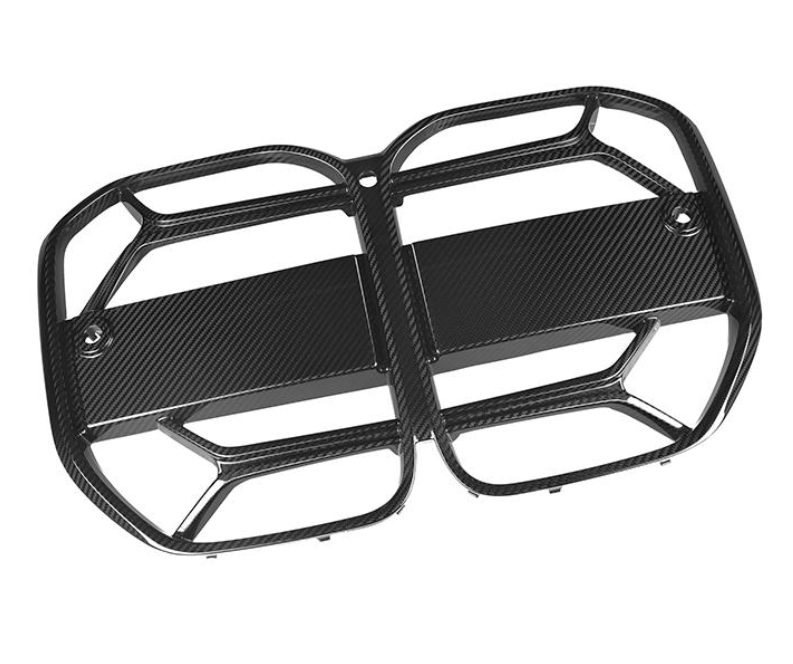 BMW 4 Series (G22) CSL Style Front Bumper Grille - Carbon