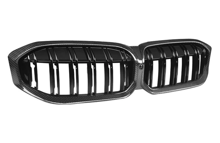 BMW 3 Series (G20) LCI Dual Slat Front Bumper Grille - Carbon