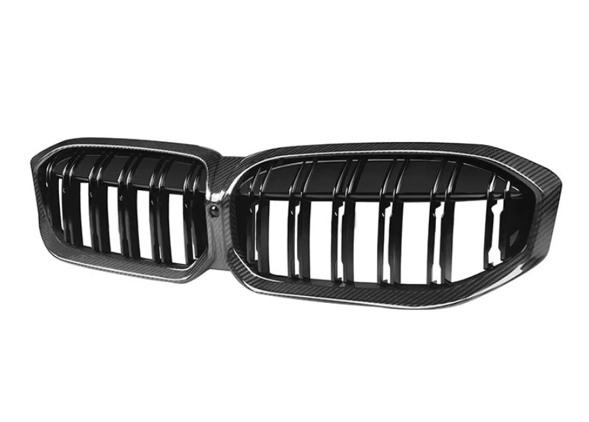 BMW 3 Series (G20) LCI Dual Slat Front Bumper Grille - Carbon