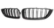 Load image into Gallery viewer, BMW 4 Series (F32) M Performance Dual Slat Front Bumper Grille - Carbon