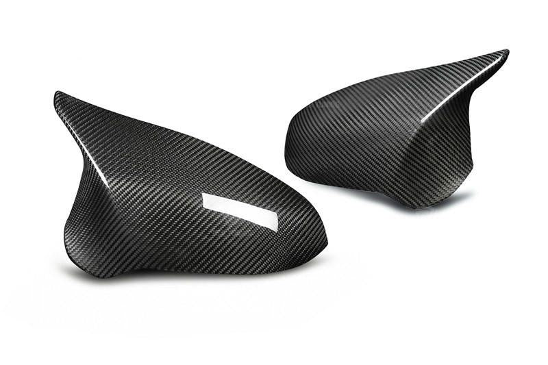 BMW M3/M4 (F8X) Stick On Mirror Cover Set - Carbon