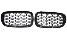 Load image into Gallery viewer, BMW X5 (F15) / X6 (F16) G20 Diamond Style Front Bumper Grille - Gloss Black