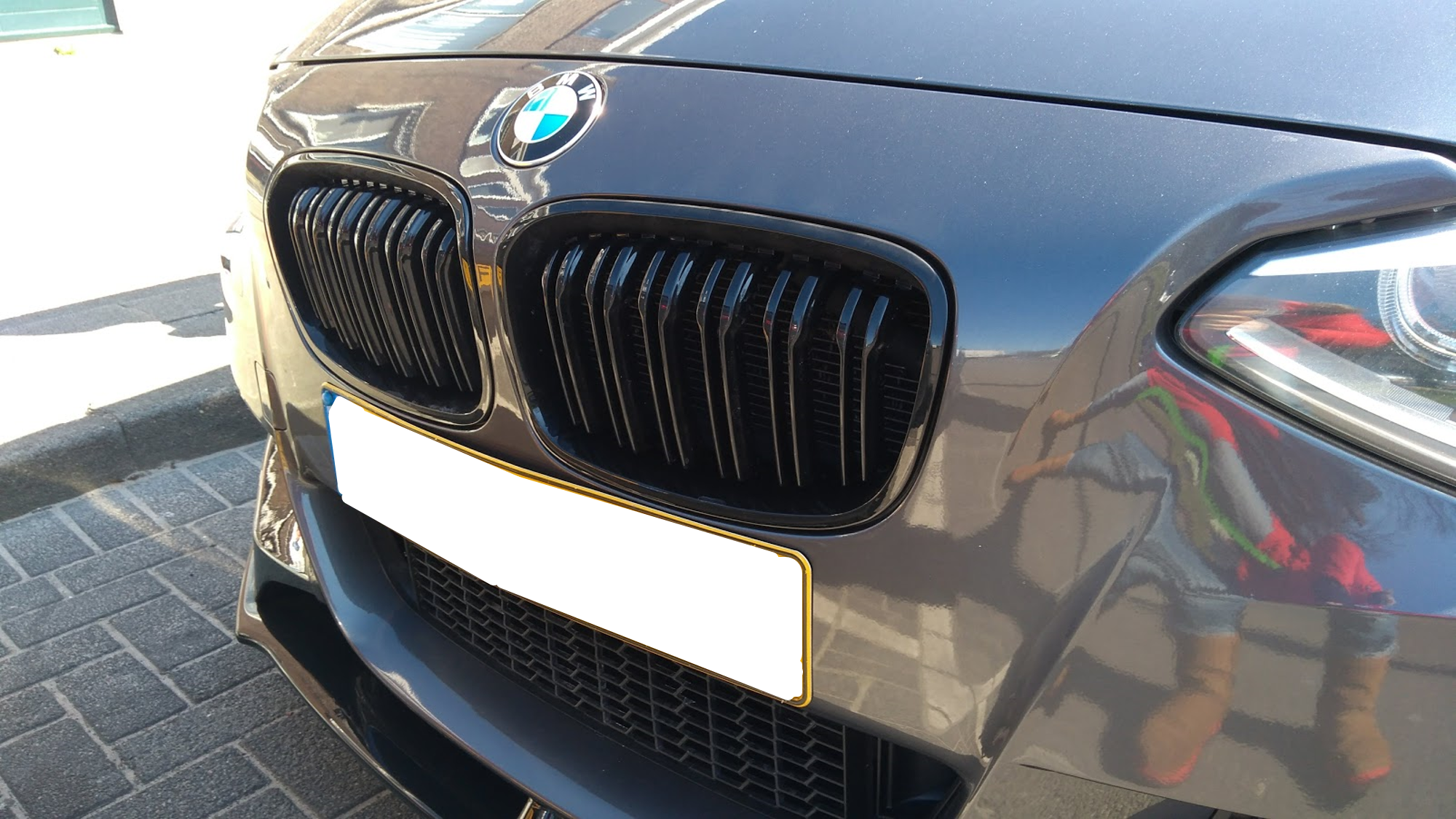 BMW 1 Series (F20) Pre-LCI M Performance Dual Slat Grille - Gloss