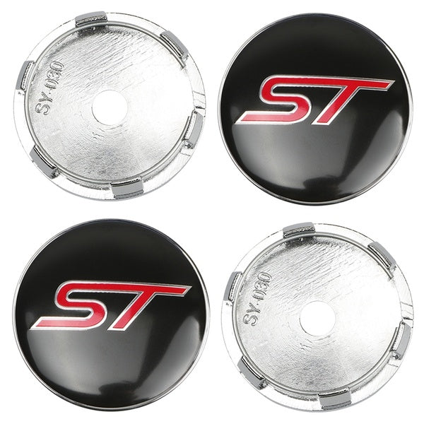 Ford ST Style Limited Edition Wheel Center Caps - 60mm