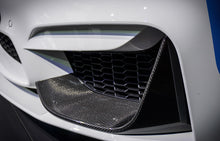 Load image into Gallery viewer, BMW M F8X Front Upper Side Aero Splitter Set Only (2pcs) - Carbon Fiber