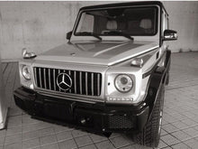 Load image into Gallery viewer, Mercedes G-Wagon (W463) Panamericana GT Style Front Bumper Grille - Chrome
