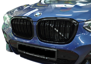 BMW X3/X4 (G01/G02) M Style Double Slat Front Bumper Grille