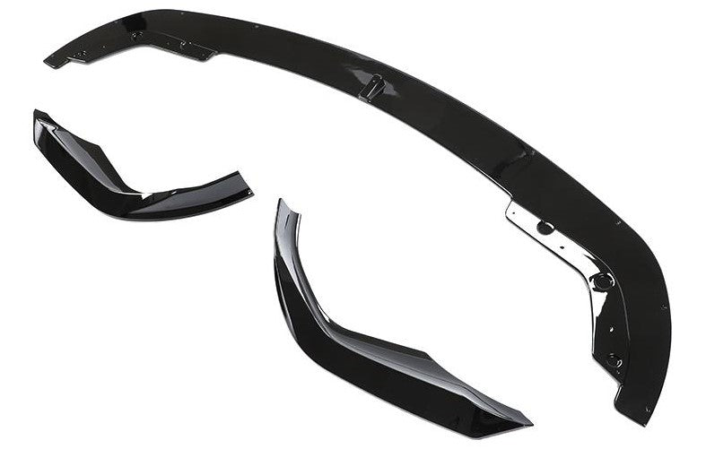 BMW 3 Series (G20) Pre-LCI AC Style Front Bumper Spoiler Lip - Gloss Black