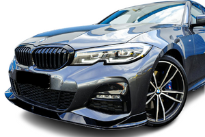 BMW 3 Series (G20) AC Style Front Bumper Spoiler Lip - Gloss Black